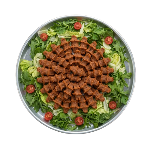 Gerçek Adıyaman Çiğköfte Tepsisi